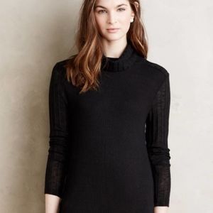 Anthropologie Postmark Ribbed Turtleneck Tunic